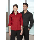 Biz Manhattan Womens 3/4 Sl. Shirt