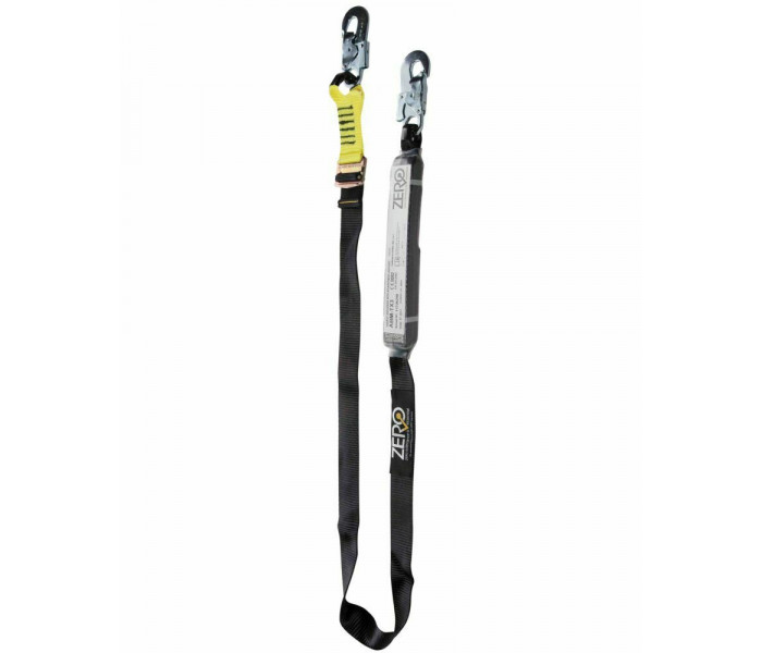 Zero TradeMate Single Adjustable Webbing Lanyard w/ Snaphooks